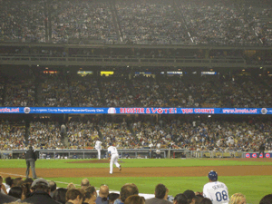 Voter Outreach at Dodger Stadium